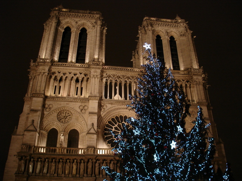 Noël cathédrale Notre Dame de Paris