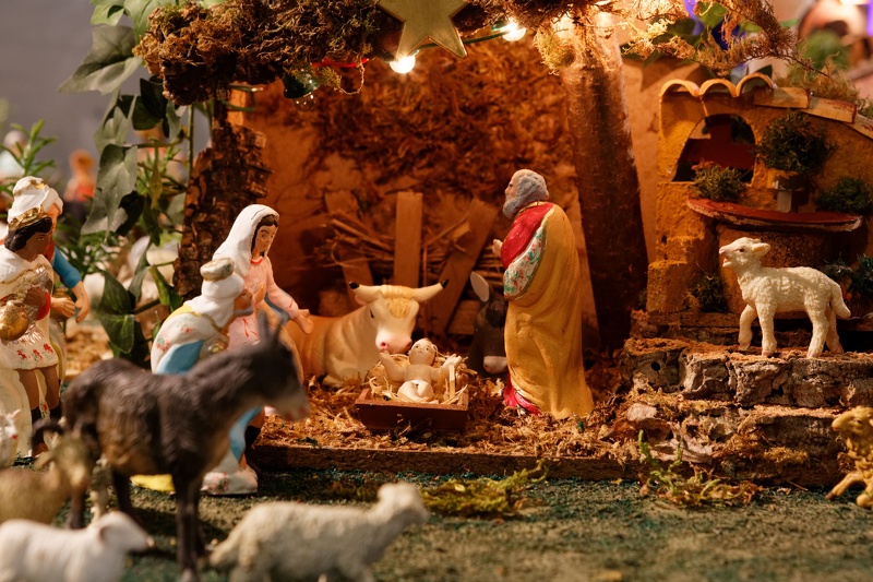 crèche de Noël 25 décembre