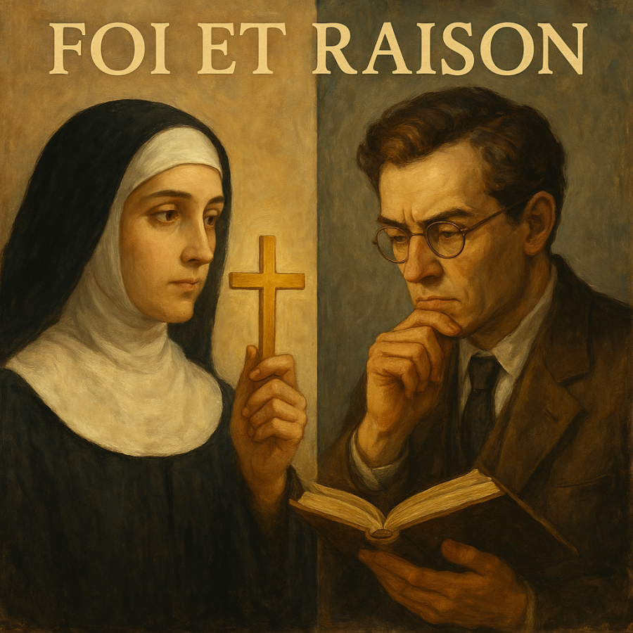 image illustrant la dualité entre Foi et Raison