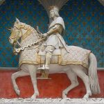 statue de Saint Louis à cheval